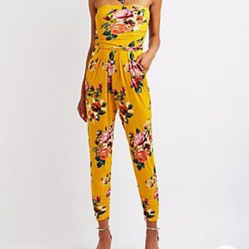 Floral jumpsuite